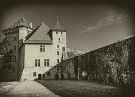 Annecy castello, Francia foto