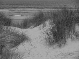 estate tempo su langeoog isola foto