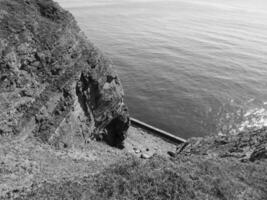 isola di helgoland in germania foto