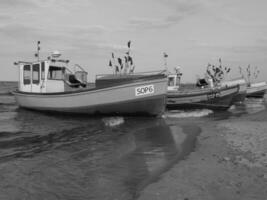 il baltico mare vicino Danzica foto