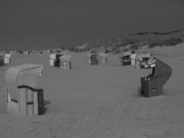 Tedesco isola nel il nord mare foto