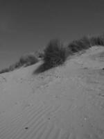 isola di langeoog nel mare del nord foto