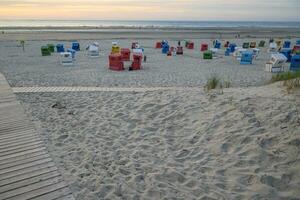 thde spiaggia di langeoog foto