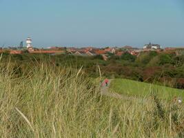 isola di langeoog in germania foto