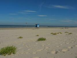 isola di langeoog in germania foto