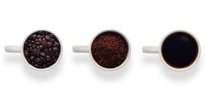 caffè in grani caffè macinato caffè acqua