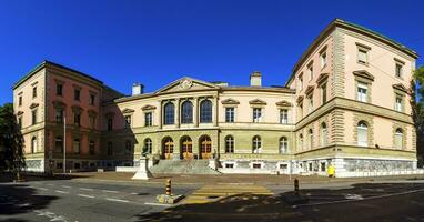 Università costruzione, Ginevra, Svizzera foto