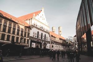 Marienplatz a Monaco di Baviera, Germania foto