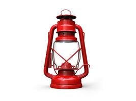 vecchio Vintage ▾ rosso olio lanterna foto