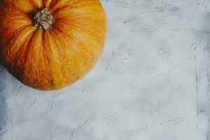 alto Visualizza per dolce arancia zucca foto