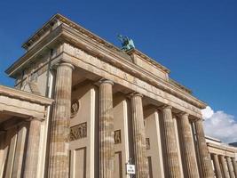 brandenburger tor berlino foto