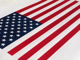 bandiera americana degli stati uniti d'america foto