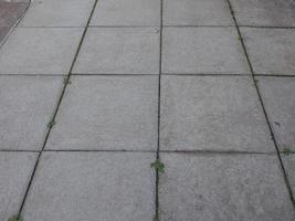 sfondo di pavimentazione in cemento grigio foto