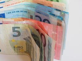 banconote in euro euro, unione europea eu foto