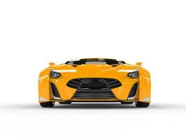 supercar - lucido giallo dipingere - davanti Visualizza foto