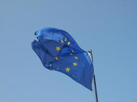 bandiera europea d'europa foto