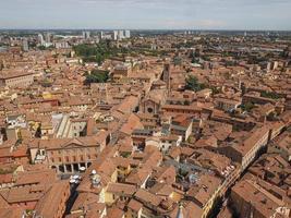 veduta aerea di bologna foto