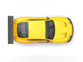 brillante giallo moderno sport super auto - superiore Visualizza foto