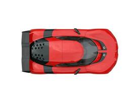 brillante rosso moderno super gli sport auto - superiore Visualizza foto