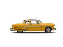 bella giallo Vintage ▾ auto - lato Visualizza foto