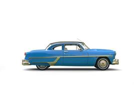 reale blu Vintage ▾ auto - lato Visualizza foto