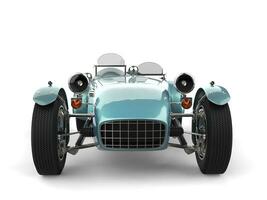 Vintage ▾ metallico cielo blu sport Aperto ruota da corsa auto - davanti Visualizza foto