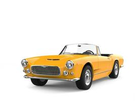 soleggiato giallo Vintage ▾ convertibile auto foto
