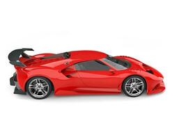 moderno scarlatto rosso super gli sport auto - superiore giù Visualizza foto