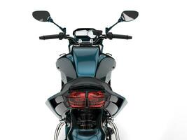 bellissimo metallico alzavola moderno gli sport motociclo - coda Visualizza foto