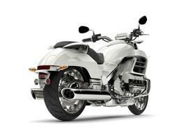 freddo bianca potente motociclo - coda Visualizza foto
