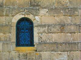 medievale getto ferro finestra foto