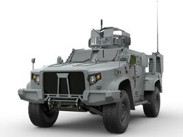 grigio leggero armatura tattico tutti terreno militare veicolo foto