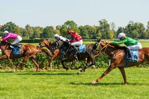 Breslavia, Polonia - sep 10, 2023 - fantini competere su Breslavia gara traccia foto