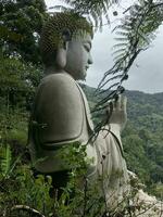 lato Visualizza Budda statua nel genting altopiano, Malaysia foto