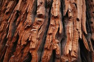 albero abbaiare nel dettaglio ai generato foto