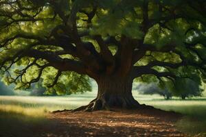 il albero di vita di persona. ai-generato foto