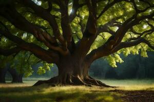 il albero di vita di giacomo Harrison. ai-generato foto