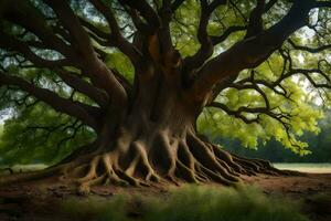 il albero di vita di giacomo mccormick. ai-generato foto