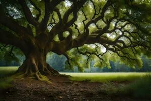 il albero di vita di giacomo Wyatt. ai-generato foto