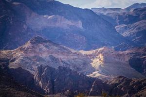 paesaggio del canyon di roccia rossa vicino a las vegas, nevada foto