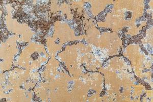 vernice crepa muro di cemento texture di sfondo. foto
