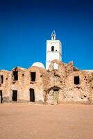 medenina tunisia tradizionale ksour berbero fortificato granaio foto