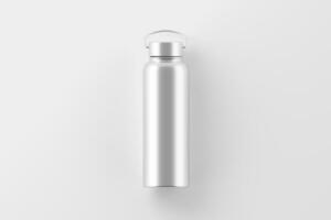 termico sport acqua bottiglia 3d interpretazione bianca vuoto modello foto