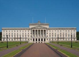 Stormont gli edifici del parlamento a Belfast