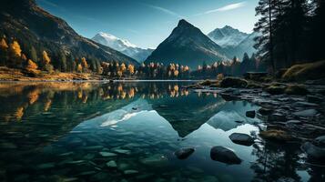 il bellezza di natura ai generativo foto