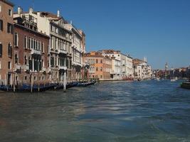 canale grande a venezia foto