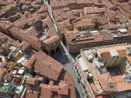 veduta aerea di bologna foto