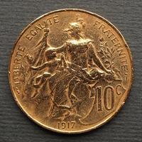 antica moneta francese