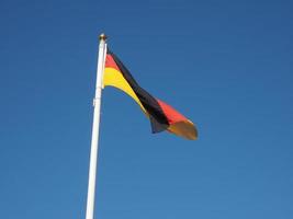 bandiera tedesca della germania foto