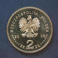 moneta polacca da 2 zloti